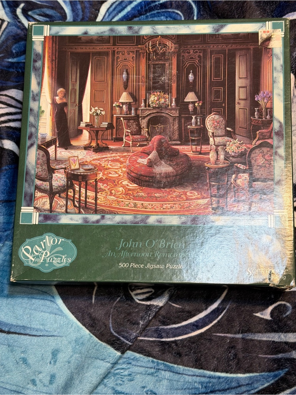 Parlor Puzzles 500-Piece 'An Afternoon Revisited' Jigsaw Puzzle - Green Box